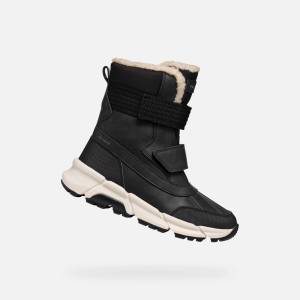 Geox Черни детски обувки за глезена Geox Flexyper Plus Geox | Cheren | Момчешки | 35