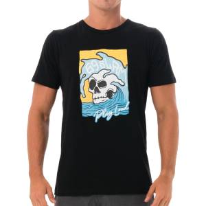 69slam Мъжка тениска 69SLAM SKULL ISLE BLACK 69slam | Cheren Mnogotsveten | МЪЖЕ | S