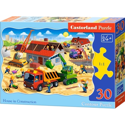 Castorland Stavba domu 30 dielov