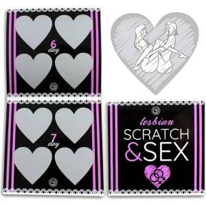  Еротична скреч игра за лесбийки, 28 пози - Scratch & Sex Lesbian (D-221862)