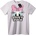 NOONEBRAND Тениска Daisy Duck - XXS, White