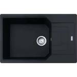 Franke Urban - Мивка от фрагранит UBG 611-78 BB, 78x50 см, матово черна 114.0700. 104 (114.0700.104) Мивка за вграждане