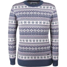 KAMA 5024 Merino sveter sv. modrá
