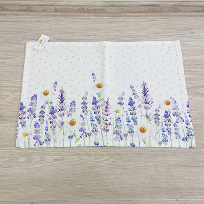 Clayre & Eef prostírání Lavender Fields 48x33 cm 33 cm