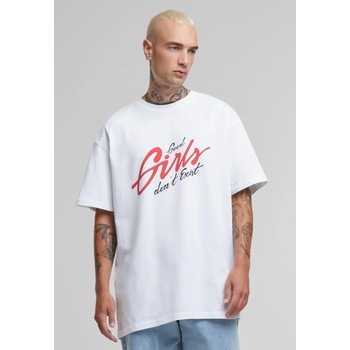 Mister Tee Тениска Good Girls Oversize Tee white XXLUB-MT3498-00220 - Тъмносив, размер XS