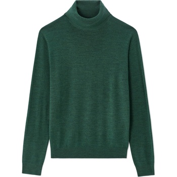 Celio Вълнен пуловер с висока яка Menos мерино Celio | Zelen | МЪЖЕ | S
