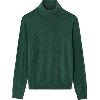 Celio Вълнен пуловер с висока яка Menos мерино Celio | Zelen | МЪЖЕ | S