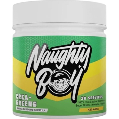Naughty Boy Crea-Greens | with Green Superfoods & Aquamin [270 грама] Манго