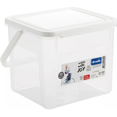 Rotho Detergent box na prací prášok 3 kg 4,5L
