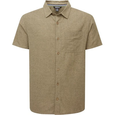 Sherpa Мъжка риза с копчета Sherpa Daha S/S Shirt - Evergreen - размер L (033-3230-0213)