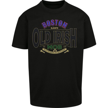 Mister Tee Тениска Old Irish Mob Oversize Tee black XXLUB-MT2549-00007 - Тъмносив, размер XS