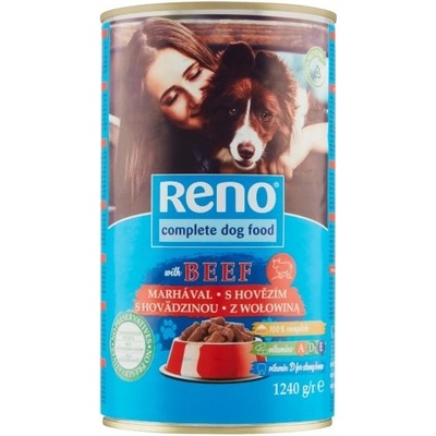 Reno Adult kúsky s hovädzinou v omáčke 1240 g