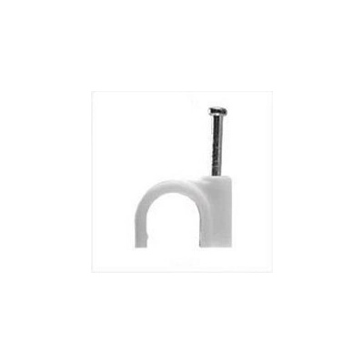 Kabelová příchytka Malpro 8264 4-6mm bílá (50ks)
