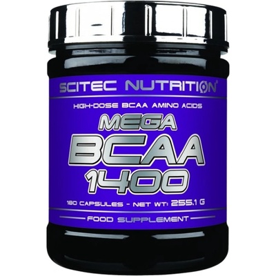 Scitec Nutrition Mega BCAA 1400 [180 капсули]