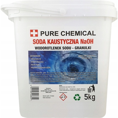 Hydroxid sodný Pure Chemical granule 5 kg
