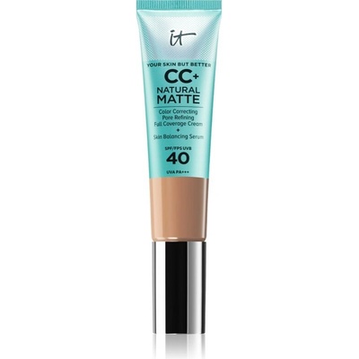 IT Cosmetics Your Skin But Better CC+ Cream Natural Matte zmatňujúci make-up SPF40 Neutral Medium 32 ml
