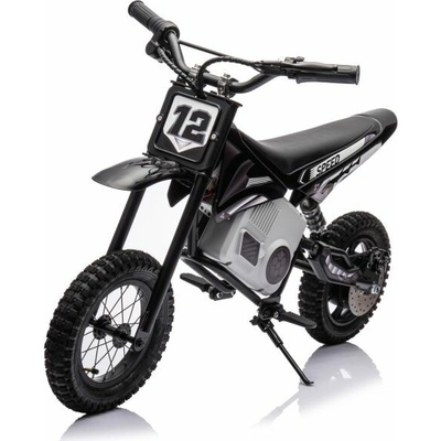 Mamido elektrická motorka Cross 350W 36V čierna