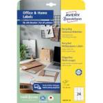Avery-Zweckform Етикети рециклирани 70х36мм lr3475 10л