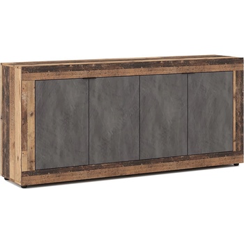 Wipmeb Sp. z o. o Комод runea тъмно кафяв/антрацит (wm0021)