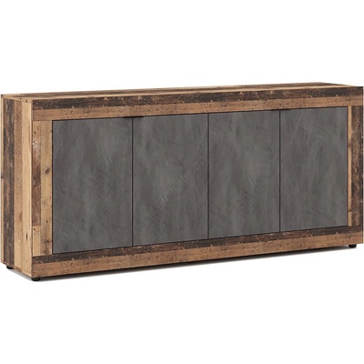 Wipmeb Sp. z o. o Комод runea тъмно кафяв/антрацит (wm0021)