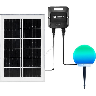 Aigostar Aigostar-LED RGB димируема външна MESH лампа 20W/3, 7V 4000mAh 2700-6500K IP65 диаметър 20 cm (AI2290)