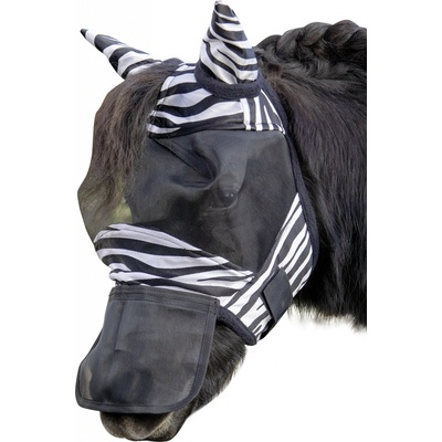 HKM Maska proti hmyzu Zebra black white – Zboží Dáma