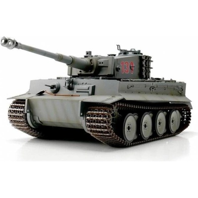 Torro RC tank German Tiger I IR šedý 2,4 Ghz RTR proporcionální 1:16 – Zboží Mobilmania