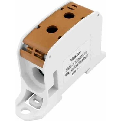 Eleman Svorka univerzální RKA 95 LB, 232A, 1pól., AL/CU, hnědá