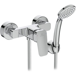 Ideal Standard Стенен смесител за душ, Ceraplan, BD251AA, с аксесоари (BD251AA)