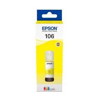 Epson Бутилка с мастило EPSON 106 EcoTank Photo, за L7160 и L7180, Yellow, C13T00R440