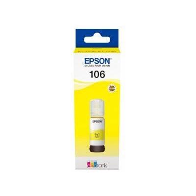 Epson Бутилка с мастило EPSON 106 EcoTank Photo, за L7160 и L7180, Yellow, C13T00R440