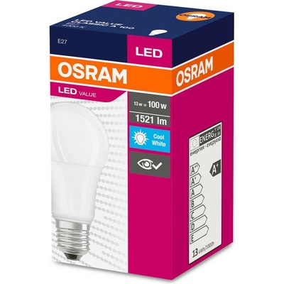 Osram Ziarovka LED ean3428 FR 100 non-dim, 13W/840 E27 4000K Value CLASSIC A