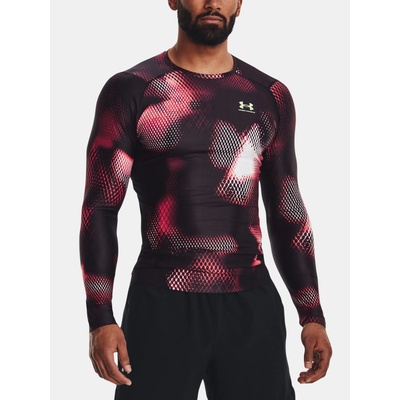 Under Armour Мъжко тъждество Under Armour UA IsoChill Prtd Comp LS Under Armour | Cheren | МЪЖЕ | XL