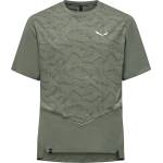 Salewa Мъжка спортна тениска Salewa Pedroc Tech Dry T-Shirt Sport shirt - Faded Green - размер 48 (EU) (216-8515-0112)