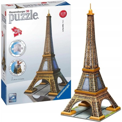 Ravensburger 3D puzzle Eiffelova věž 216 ks