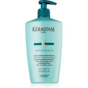 Kérastase Résistance Bain Force Architecte шампоан-грижа с подсилващ ефект за слаба и леко увредена коса 500ml - notino - 82,30 лв