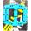 BikeSport Bikesport, ПЕДАЛИ, one piece nylon; РАЗМЕР: 101*113mm; ЦВЯТ: Син (am5957)