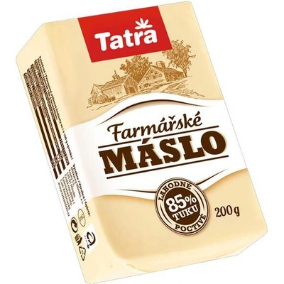 Tatra Farmářské máslo 84 % 50 x 200 g