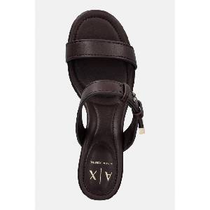 Armani Exchange Чехли обувки с дебел ток дамски (XW002576.AF21266.U6018)