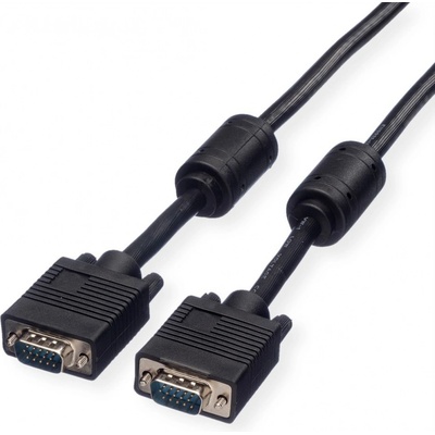 Roline 11.04. 5653 : : ROLINE High Quality кабел с ферит + DDC, HD15 M - HD15 M, 3.0 м