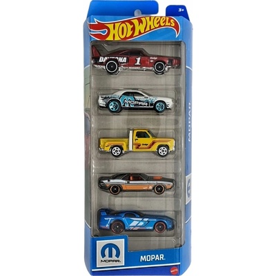 Hot Wheels Autíčka 5 ks Mopar