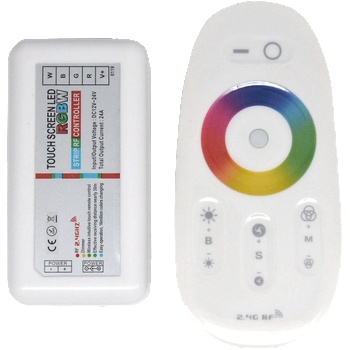Elmark RGBW Touch Контролер за LED лента 4x4A, RF, 12-24V (99RGB4W)