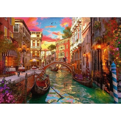 Ravensburger Dominic Davison Romantické Benátky 1000 dielov