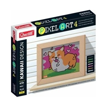 Quercetti Pixel Art 4 Kawaii Corgi 0799