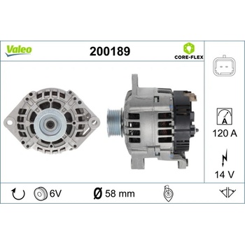 generátor VALEO 200189