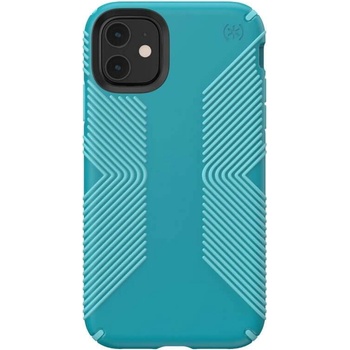 Speck Presidio Grip Case - удароустойчив хибриден кейс за iPhone 11 (син)