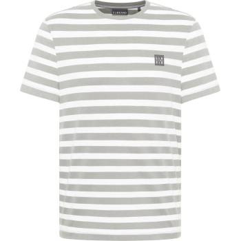 ELBSAND Мъжка тениска ELBSAND Noe T-shirt - Stone / Bright White (216-8525-0211)