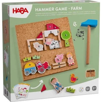 HABA Чукалка с пирони Ферма