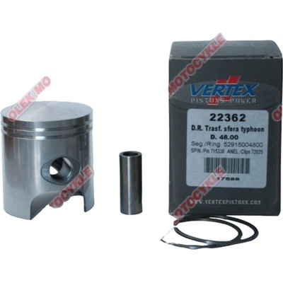 VERTEX píst TOP PERFORMANCES SKUTERY 50 (KIT 75CCM) (48,80MM=+0,80) čep 12MM…
