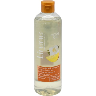 Lirene Shower Oil sprchový gel s olejem z manga Jasmin Oil 400 ml